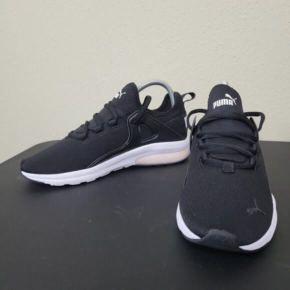 Puma Womens Electron 2.0 386260-04 Black Lace Up Low Top Running Shoes Size 8‎ - Picture 5 of 8